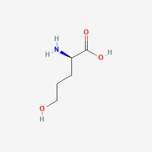 molecular formula C5H11NO3 B1515800 D-Norvaline, 5-hydroxy- CAS No. 6152-90-5