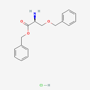 molecular formula C17H20ClNO3 B1515816 (S)-Benzyl 2-amino-3-(benzyloxy)propanoate hydrochloride 