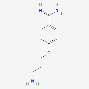 4-(3-Aminopropoxy)benzenecarboximidamide