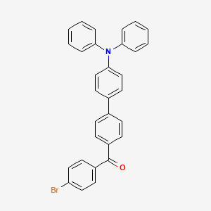 (4-Bromophenyl)[4'-(diphenylamino)[1,1'-biphenyl]-4-yl]methanone