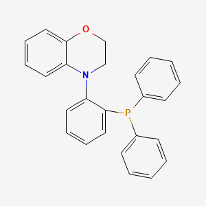 4-(2-(Diphenylphosphino)phenyl)-3,4-dihydro-2H-benzo[b][1,4]oxazine