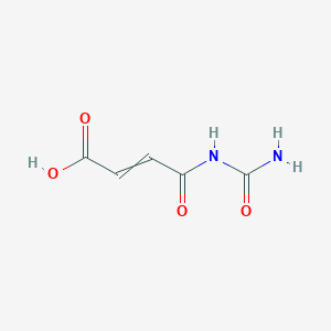 molecular formula C5H6N2O4 B15158324 (Z)-4-Oxo-4-ureidobut-2-enoic acid CAS No. 502-45-4