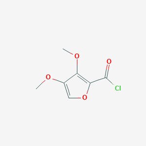 3,4-Dimethoxyfuran-2-carbonyl chloride