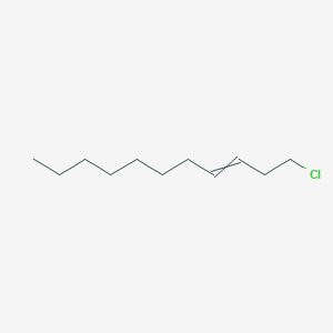 molecular formula C11H21Cl B15158510 1-Chloroundec-3-ene CAS No. 654061-58-2