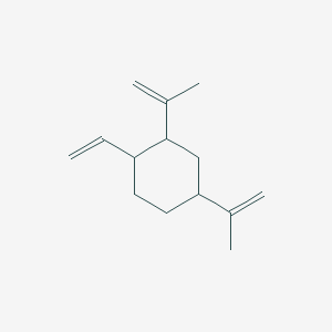 molecular formula C14H22 B15158562 1-Ethenyl-2,4-di(prop-1-en-2-yl)cyclohexane CAS No. 678980-82-0