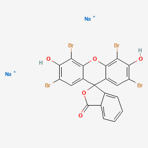 molecular formula C20H8Br4Na2O5 B15158578 Bromeosin disodium 