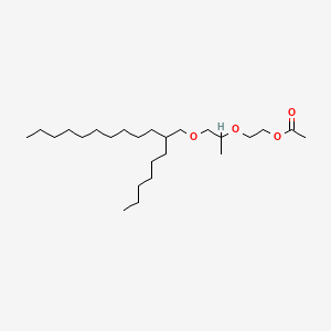 molecular formula C25H50O4 B1515858 Hetester pha CAS No. 93385-13-8