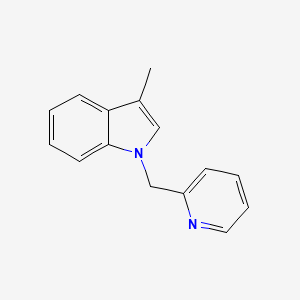 3-Methyl-1-(pyridin-2-ylmethyl)-1H-indole