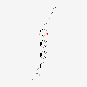 2-[4'-(5-Fluorooctyl)[1,1'-biphenyl]-4-yl]-5-octyl-1,3-dioxane