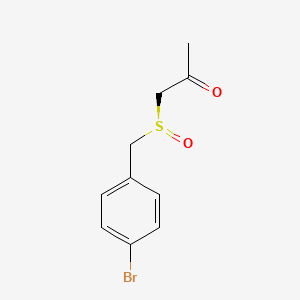 1-[(S)-(4-Bromophenyl)methanesulfinyl]propan-2-one