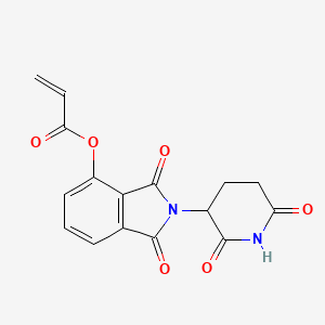 2-(2,6-Dioxopiperidin-3-yl)-1,3-dioxoisoindolin-4-yl acrylate