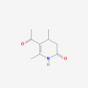 5-acetyl-4,6-dimethyl-3,4-dihydro-1H-pyridin-2-one