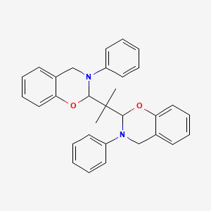 2,2'-(Propane-2,2-diyl)bis(3-phenyl-3,4-dihydro-2H-1,3-benzoxazine)