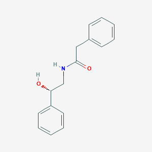 molecular formula C16H17NO2 B15158833 N-[(2S)-2-Hydroxy-2-phenylethyl]-2-phenylacetamide CAS No. 675881-94-4