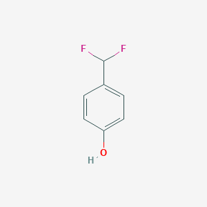 molecular formula C7H6F2O B151589 4-(二氟甲基)苯酚 CAS No. 403648-76-0