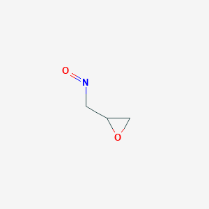 molecular formula C3H5NO2 B15158998 2-(Nitrosomethyl)oxirane CAS No. 669051-85-8