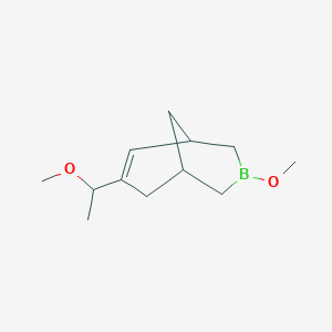 3-Methoxy-7-(1-methoxyethyl)-3-borabicyclo[3.3.1]non-6-ene