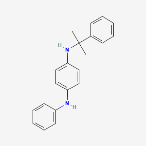 molecular formula C21H22N2 B15159061 N~1~-Phenyl-N~4~-(2-phenylpropan-2-yl)benzene-1,4-diamine CAS No. 848814-83-5