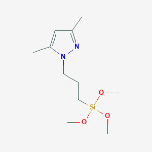 3,5-Dimethyl-1-[3-(trimethoxysilyl)propyl]-1H-pyrazole