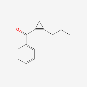 Phenyl(2-propylcycloprop-1-en-1-yl)methanone