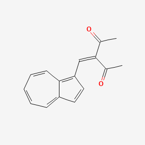 2,4-Pentanedione, 3-(1-azulenylmethylene)-