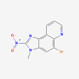 5-Bromo-3-methyl-2-nitro-3H-imidazo[4,5-F]quinoline