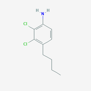 molecular formula C10H13Cl2N B15159235 4-Butyl-2,3-dichloroaniline CAS No. 862780-28-7