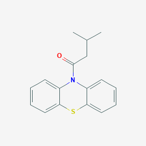 3-Methyl-1-(10H-phenothiazin-10-YL)butan-1-one