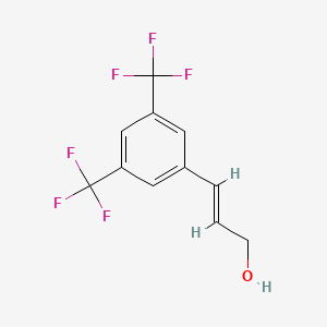 3-[3,5-Bis(trifluoromethyl)phenyl]prop-2-en-1-ol