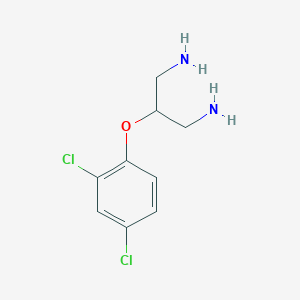 2-(2,4-Dichlorophenoxy)propane-1,3-diamine