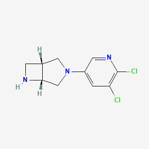 (1R,5R)-3-(5,6-Dichloropyridin-3-yl)-3,6-diazabicyclo[3.2.0]heptane