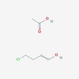 Acetic acid--4-chlorobut-1-en-1-ol (1/1)