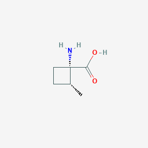 (1S,2R)-1-Amino-2-methylcyclobutane-1-carboxylic acid