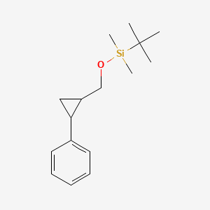 Silane, (1,1-dimethylethyl)dimethyl[(2-phenylcyclopropyl)methoxy]-