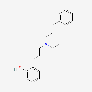 Phenol, [3-[ethyl(3-phenylpropyl)amino]propyl]-