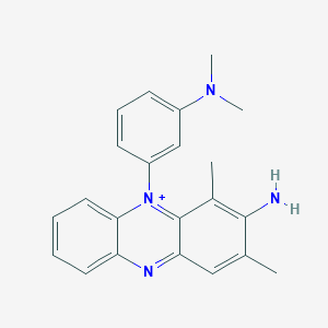 3-Amino-5-[3-(dimethylamino)phenyl]-2,4-dimethylphenazin-5-ium