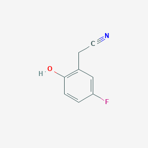 (5-Fluoro-2-hydroxyphenyl)acetonitrile