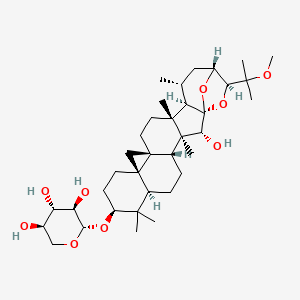 molecular formula C36H58O9 B1516003 25-O-Methylcimigenol-3-o-beta-D-xyloside CAS No. 27994-13-4