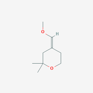 molecular formula C9H16O2 B1516004 (Z)-4-(MethoxyMethylene)-2,2-diMethyltetrahydro-2H-pyran 