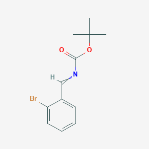 tert-Butyl [(2-bromophenyl)methylidene]carbamate