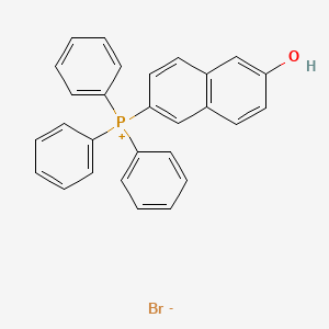 (6-Hydroxynaphthalen-2-yl)(triphenyl)phosphanium bromide