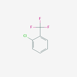 molecular formula C7H4ClF3 B151601 2-氯苯三氟甲烷 CAS No. 88-16-4