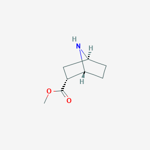 molecular formula C8H13NO2 B1516026 (1R,2R,4S)-Methyl 7-azabicyclo[2.2.1]heptane-2-carboxylate 