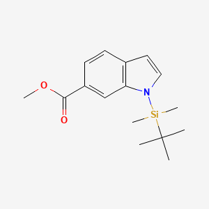 Methyl-1-(tert-butyldimethylsilyl)-1H-indole-6-carboxylate