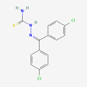 2-[Bis(4-chlorophenyl)methylidene]hydrazine-1-carbothioamide