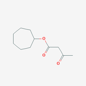 Cycloheptyl 3-oxobutanoate