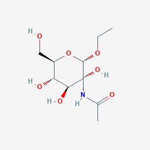 molecular formula C10H19NO7 B1516040 N-(O1-ethyl-alpha-D-glucopyranose-2-yl)-acetamide 