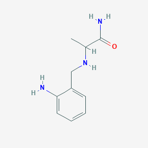 N~2~-[(2-Aminophenyl)methyl]alaninamide