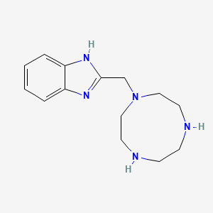 1H-Benzimidazole, 2-[(octahydro-1H-1,4,7-triazonin-1-yl)methyl]-