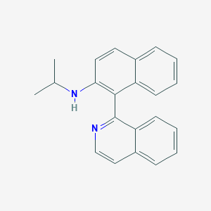 1-(Isoquinolin-1-yl)-N-(propan-2-yl)naphthalen-2-amine